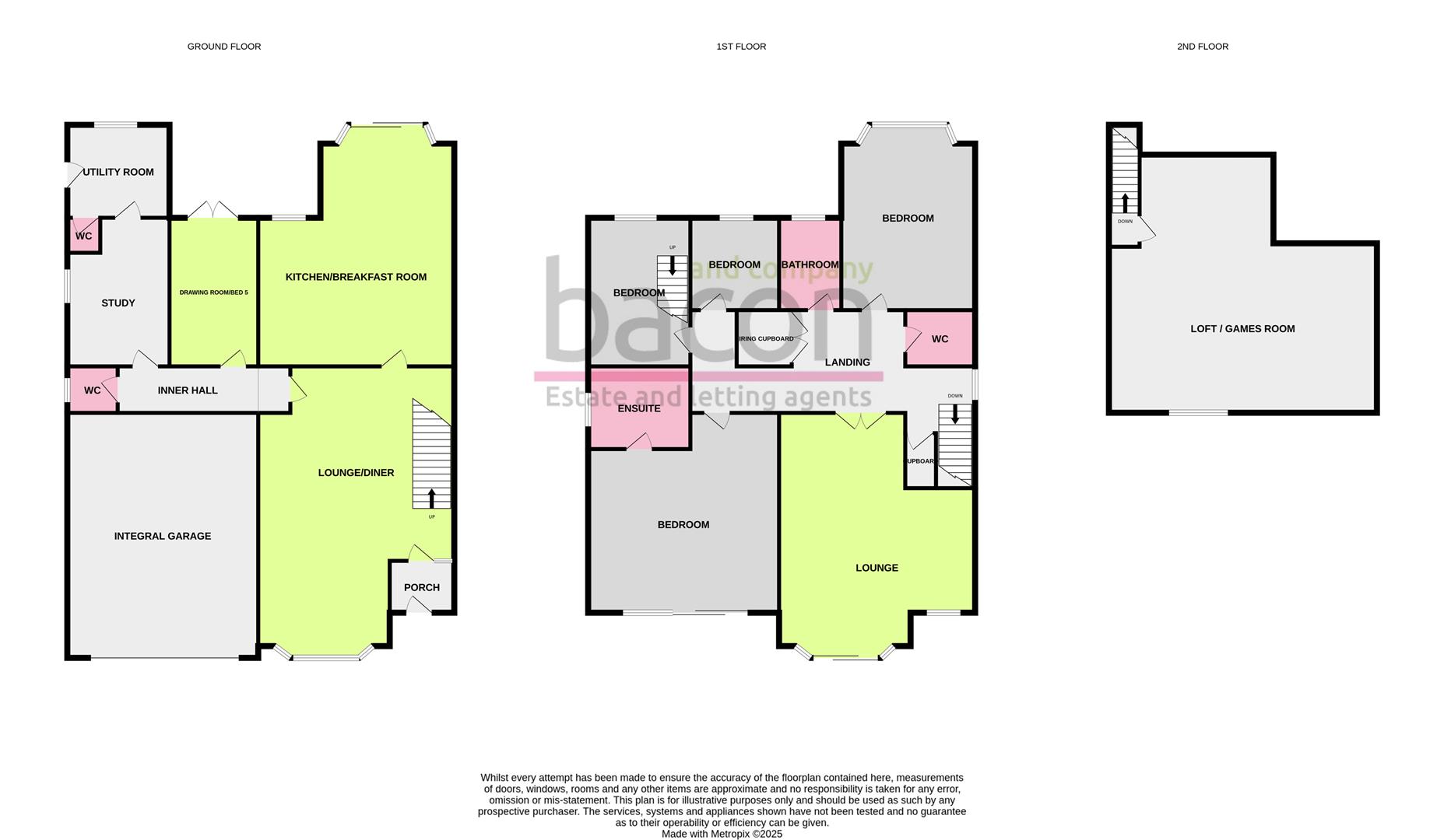 Floor Plan | House - Detached | West Parade, Worthing | For Sale